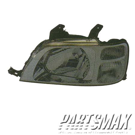 1160 | 1997-2001 HONDA CR-V RT Headlamp assy composite combination lamp | HO2503112|33101S10A01