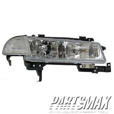 2519 | 1995-1996 HONDA PRELUDE RT Headlamp lens/housing includes housing & park lamp | HO2503119|33100SS0A04