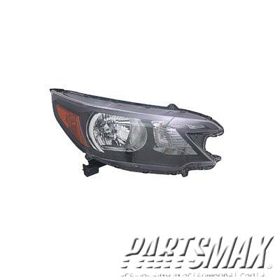 2503 | 2012-2014 HONDA CR-V RT Headlamp assy composite | HO2503148|33100T0AA01