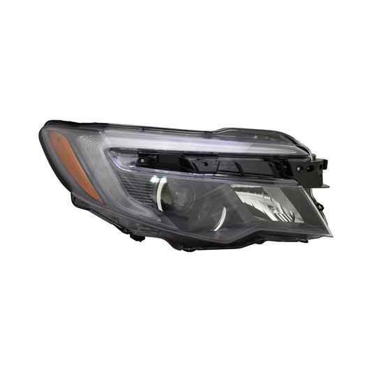 2503 | 2019-2021 HONDA PASSPORT RT Headlamp assy composite LED; w/Halogen High Beam; w/Auto Dimming | HO2503172|33100TG7A21