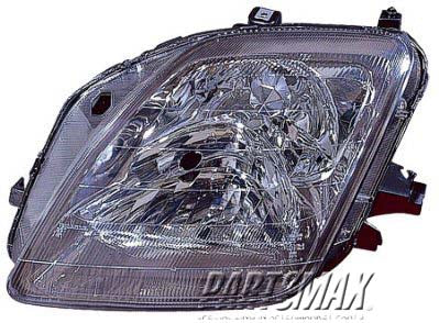 2518 | 1997-2001 HONDA PRELUDE LT Headlamp lens/housing all | HO2518109|33151S30A02