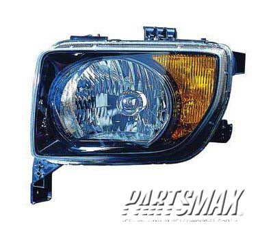 1171 | 2007-2008 HONDA ELEMENT LT Headlamp lens/housing EX/LX model | HO2518114|33151SCVA21