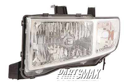 2518 | 2009-2014 HONDA RIDGELINE LT Headlamp lens/housing | HO2518128|33151SJCA11