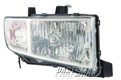 2519 | 2009-2014 HONDA RIDGELINE RT Headlamp lens/housing | HO2519128|33101SJCA11