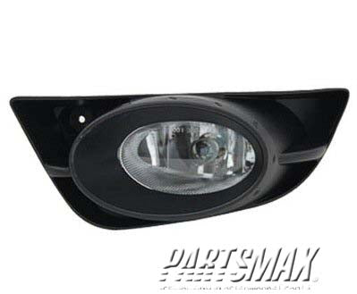 2592 | 2009-2011 HONDA FIT LT Fog lamp assy | HO2592122|33951TK6305