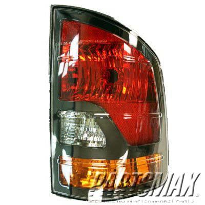 2818 | 2006-2008 HONDA RIDGELINE LT Taillamp lens/housing all | HO2818131|33551SJCA01