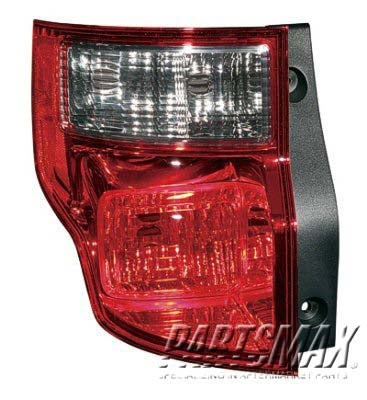 2818 | 2009-2011 HONDA ELEMENT LT Taillamp lens/housing EX|LX | HO2818144|33551SCVA21