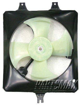 2940 | 2005-2007 HONDA ACCORD Condenser fan/motor assembly HYBRID; Motor/Blade/Shroud assy; see notes | HO3120103|38615RCAA00-PFM