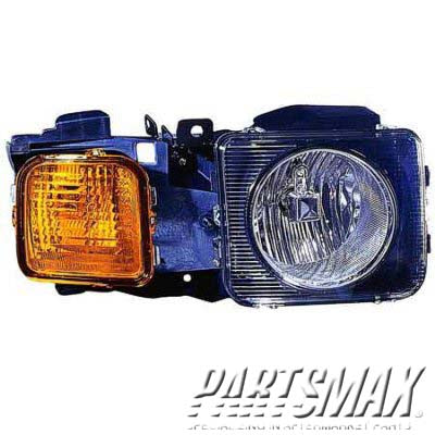 2503 | 2009-2010 HUMMER H3T RT Headlamp assy composite all | HU2503100|15951164