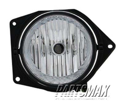 2593 | 2007-2010 HUMMER H3 RT Fog lamp assy all | HU2593101|25949922