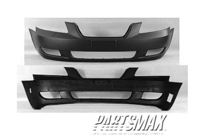 1000 | 2006-2008 HYUNDAI SONATA Front bumper cover prime | HY1000161|865113K000