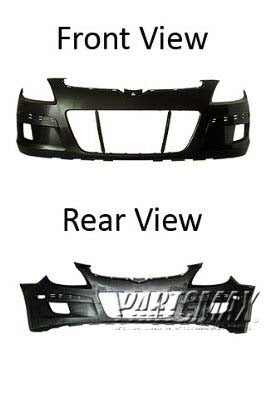 1000 | 2009-2012 HYUNDAI ELANTRA Front bumper cover H/B | HY1000179|865112L300