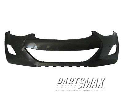 1000 | 2011-2013 HYUNDAI ELANTRA Front bumper cover Sedan; USA Built; prime | HY1000185|865113Y000