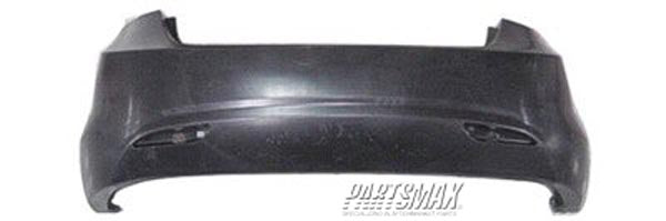 1100 | 2011-2013 HYUNDAI ELANTRA Rear bumper cover Sedan; Korea Built; prime | HY1100188|866113X001