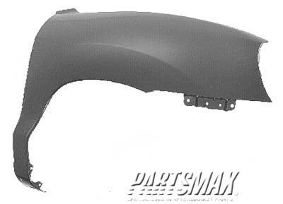1241 | 2001-2006 HYUNDAI SANTA FE RT Front fender assy base model/GL; w/o rocker molding holes | HY1241120|6632126290
