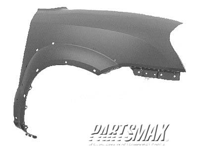 1241 | 2005-2009 HYUNDAI TUCSON RT Front fender assy w/2.7L | HY1241136|663212E110