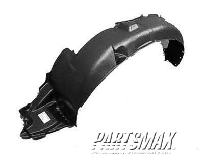 130 | 2007-2008 HYUNDAI TIBURON LT Front fender inner panel | HY1248116|868112C700