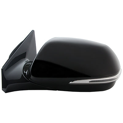 1320 | 2012-2016 HYUNDAI SANTA FE LT Mirror outside rear view Power; Heated; w/Signal Lamp; w/o Blind Spot Detection; PTM | HY1320207|87610B8034