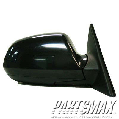 1321 | 2001-2006 HYUNDAI ELANTRA RT Mirror outside rear view 4dr sedan; GLS; heated power remote; prime | HY1321128|876202D520
