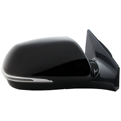 1321 | 2013-2013 HYUNDAI SANTA FE RT Mirror outside rear view Power; Heated; w/Signal Lamp; w/o Blind Spot Detection; PTM | HY1321207|87620B8009