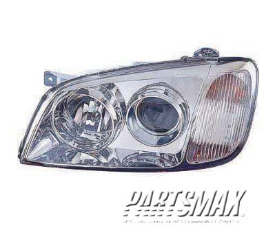 1150 | 2004-2005 HYUNDAI XG350 LT Headlamp assy composite includes park/signal/marker lamps; w/o HID | HY2502131|9210139550
