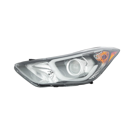 2502 | 2014-2016 HYUNDAI ELANTRA LT Headlamp assy composite Korea Built; w/LED Position Lamp | HY2502188|921013X450