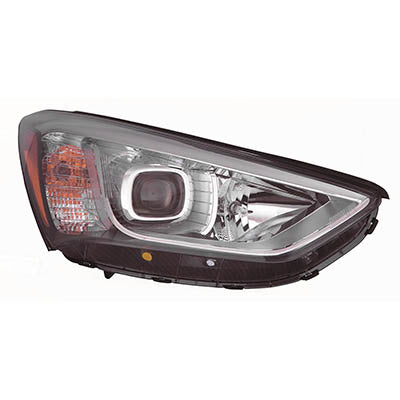 1160 | 2013-2016 HYUNDAI SANTA FE RT Headlamp assy composite GLS|LIMITED; 7 Seat; Halogen | HY2503175|92102B8020