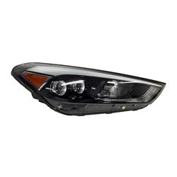 1160 | 2016-2018 HYUNDAI TUCSON RT Headlamp assy composite Halogen; w/LED Position Lamp | HY2503200|92102D3150