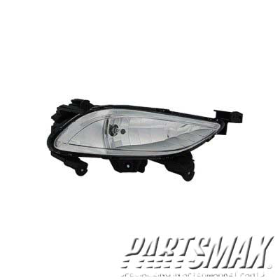 2592 | 2011-2013 HYUNDAI SONATA LT Fog lamp assy Exc HYBRID; Type 1 | HY2592134|922013Q000