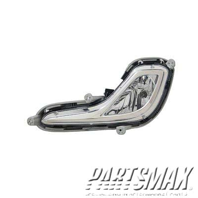 2592 | 2012-2017 HYUNDAI ACCENT LT Fog lamp assy H/B | HY2592139|922011R010