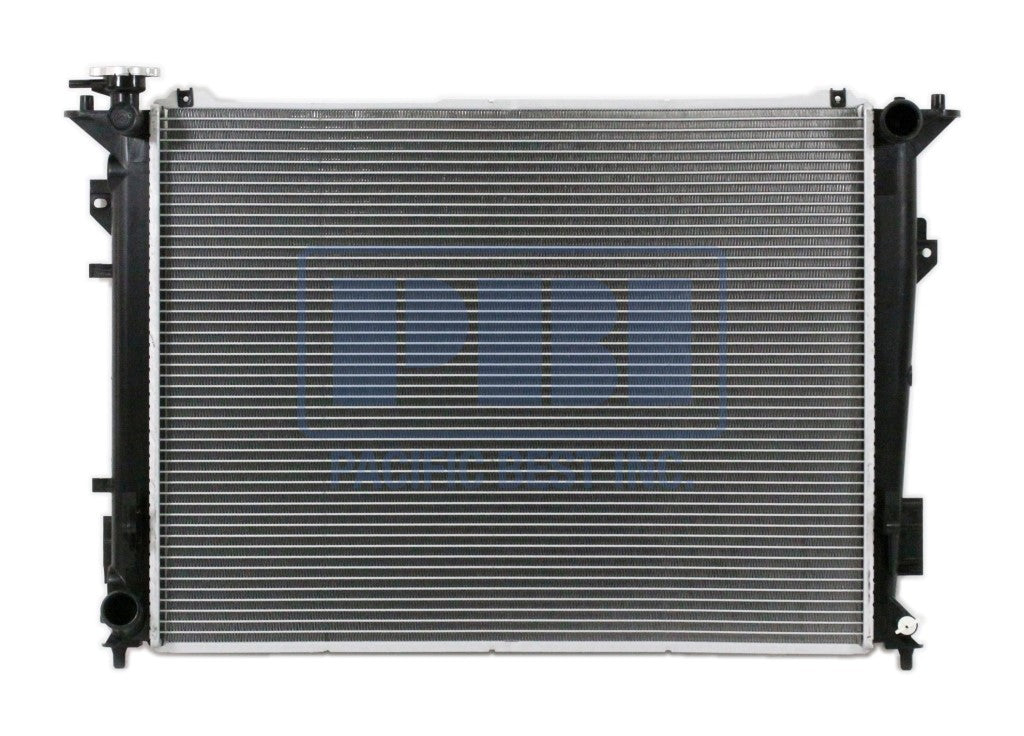 2870 | 2006-2007 HYUNDAI SONATA Radiator assembly w/2.4L engine; w/manual trans | HY3010154|253103K090