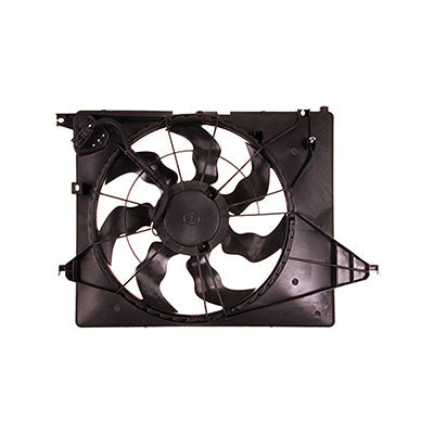 3115 | 2013-2018 HYUNDAI SANTA FE Radiator cooling fan assy 3.3L; GLS|LIMITED; 7 Seat | HY3115143|25380B8800