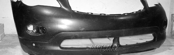 250 | 2008-2012 INFINITI EX35 Front bumper cover w/o 360 Monitor | IN1000239|FBM221BA0H