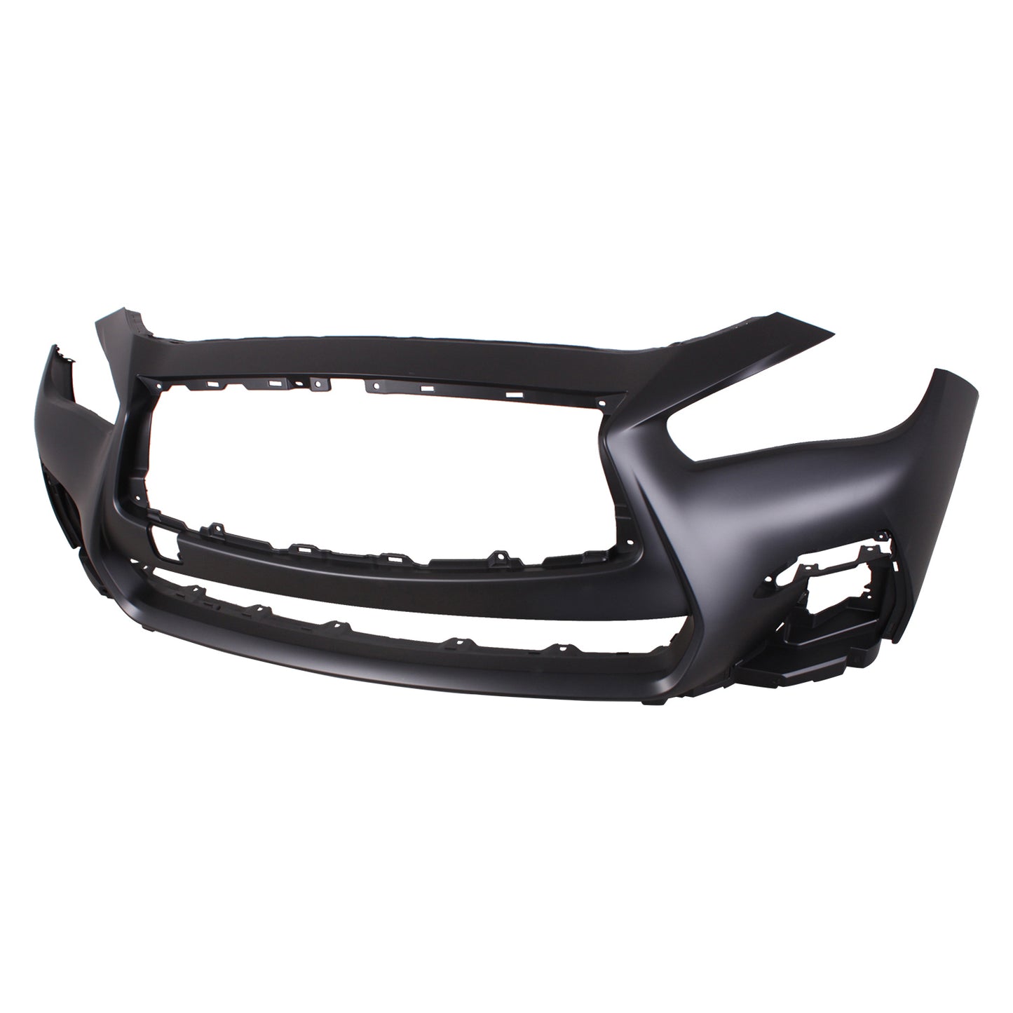 250 | 2018-2019 INFINITI Q50 Front bumper cover RED SPORT|SPORT; w/o Object Sensors; prime | IN1000282|620226HJ0H