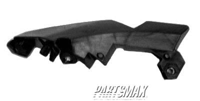 1066 | 2008-2013 INFINITI G37 LT Front bumper bracket side cover stiffener; plastic | IN1066106|62059JL00A