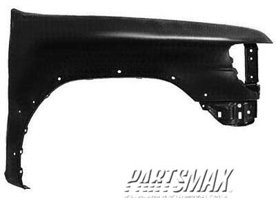 60 | 2001-2003 INFINITI QX4 RT Front fender assy all | IN1241112|631003W730