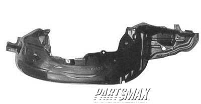 1249 | 2002-2004 INFINITI I35 RT Front fender inner panel fender liner | IN1249101|638402Y000