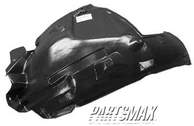 1249 | 2007-2008 INFINITI G35 RT Front fender inner panel Sedan; Rear; w/Sport Pkg | IN1249107|63842JK000