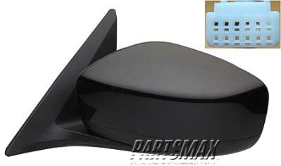 1320 | 2009-2009 INFINITI G37 LT Mirror outside rear view Conv; Power; w/Premium Pkg; w/Cover; PTM; see notes | IN1320114|96302JK61B-PFM