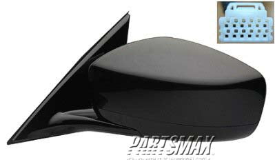 1320 | 2009-2010 INFINITI G37 LT Mirror outside rear view AWD; Sedan; Power; w/o Premium Pkg; w/Cover; PTM; see notes | IN1320116|963021NC3A-PFM