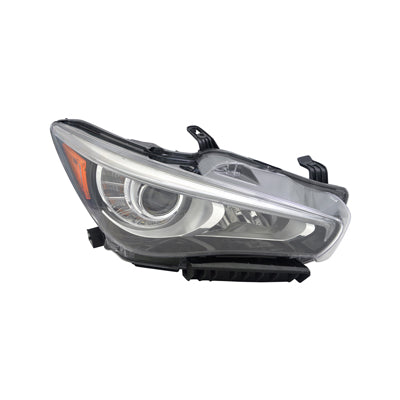 2503 | 2014-2017 INFINITI Q50 RT Headlamp assy composite w/o Adaptive Headlamps | IN2503157|260104HB0B
