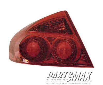 2070 | 2005-2006 INFINITI G35 LT Taillamp assy 4dr sedan | IN2800115|26555AC725
