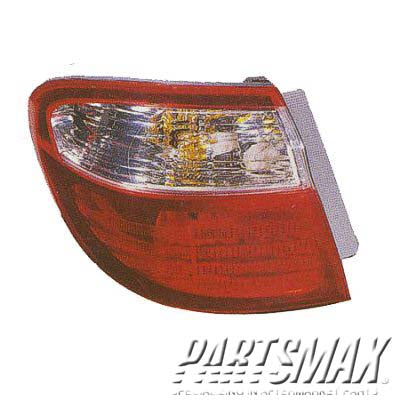 2080 | 2000-2001 INFINITI I30 RT Taillamp assy quarter panel mounted; from 4/00 | IN2801111|265502Y086