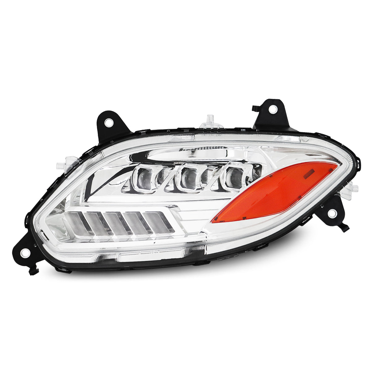 | 2017-2023 INTERNATIONAL LT LT HEADLAMP ASSY PROJECTOR BLACK | INT2502108|