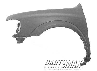 1240 | 1998-2004 ISUZU RODEO LT Front fender assy all | IZ1240129|8971234054