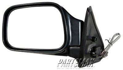 1320 | 1994-1997 ISUZU RODEO LT Mirror outside rear view foldaway; power; black | IZ1320112|8970796589
