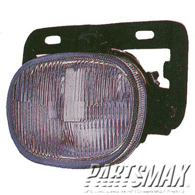 2592 | 2001-2003 ISUZU RODEO SPORT LT Fog lamp assy all | IZ2592102|8972888980
