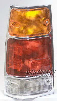 2800 | 1988-1995 ISUZU PICKUP LT Taillamp assy w/bright rim | IZ2800104|8971210750