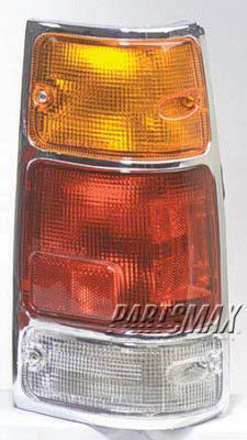 2801 | 1988-1995 ISUZU PICKUP RT Taillamp assy w/bright rim | IZ2801104|8971210740