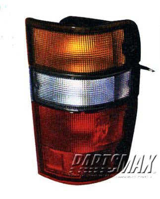 2801 | 1992-1999 ISUZU TROOPER RT Taillamp assy all | IZ2801106|8971037041